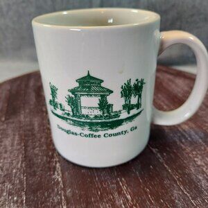 Douglas-Coffee County Ga Souvenir Mug With Green Graphic Print
